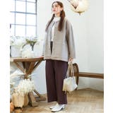 【大きいサイズ】ブークレノーカラージャケット | eur3 | 詳細画像19