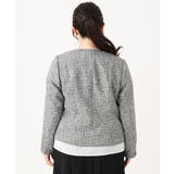ノーカラーツイードジャケット | eur3 | 詳細画像18