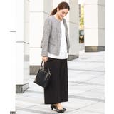 【大きいサイズ】ノーカラーツイードジャケット | eur3 | 詳細画像16 