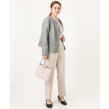 【大きいサイズ】ノーカラーツイードジャケット | eur3 | 詳細画像22 