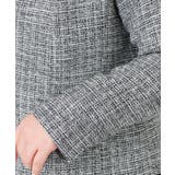 【大きいサイズ】ノーカラーツイードジャケット | eur3 | 詳細画像37 