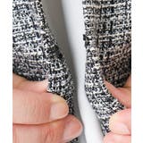 【大きいサイズ】ノーカラーツイードジャケット | eur3 | 詳細画像41 