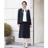 【大きいサイズ/19号まであり】ストレッチツイードノーカラージャケット | eur3 | 詳細画像5