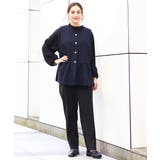 【大きいサイズ】ツイードペプラムジレ | eur3 | 詳細画像3 