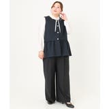 【大きいサイズ】ツイードペプラムジレ | eur3 | 詳細画像8 