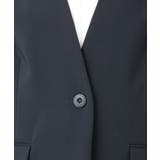 【大きいサイズ/セットアップ対応】WクロスストレッチVネックジレ | eur3 | 詳細画像10 