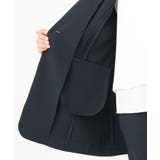 【大きいサイズ/セットアップ対応】WクロスストレッチVネックジレ | eur3 | 詳細画像11 