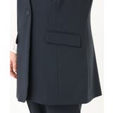 【大きいサイズ/セットアップ対応】WクロスストレッチVネックジレ | eur3 | 詳細画像9 