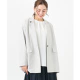 ライトグレー(91) | 【大きいサイズ】タンブラーオックステーラードジャケット | eur3