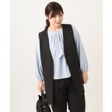 【大きいサイズ】WクロスVネックジレ | eur3 | 詳細画像23 