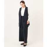 【大きいサイズ】WクロスVネックジレ | eur3 | 詳細画像4 