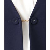 【大きいサイズ 2wayボタン セットアップ対応】カットジョーゼットVネックジャ… | eur3 | 詳細画像13 