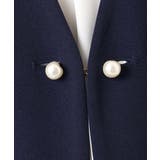 【大きいサイズ 2wayボタン セットアップ対応】カットジョーゼットVネックジャ… | eur3 | 詳細画像16 