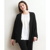 【大きいサイズ 2wayボタン セットアップ対応】カットジョーゼットVネックジャ… | eur3 | 詳細画像26 