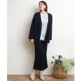 【大きいサイズ 2wayボタン セットアップ対応】カットジョーゼットVネックジャ… | eur3 | 詳細画像3 