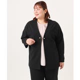 【大きいサイズ 2wayボタン セットアップ対応】カットジョーゼットVネックジャ… | eur3 | 詳細画像30 