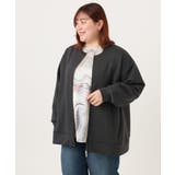 【大きいサイズ】ジップアップブルゾン | eur3 | 詳細画像11 