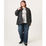 【大きいサイズ】ジップアップブルゾン | eur3 | 詳細画像23 