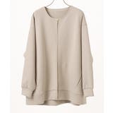 【大きいサイズ】ジップアップブルゾン | eur3 | 詳細画像6 