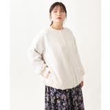 【大きいサイズ】フクレジャカードジャケット | eur3 | 詳細画像10 