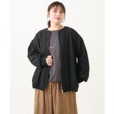 【大きいサイズ】フクレジャカードジャケット | eur3 | 詳細画像26 