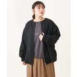 【大きいサイズ】フクレジャカードジャケット | eur3 | 詳細画像27 