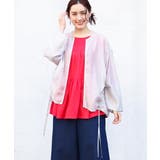 【大きいサイズ/2WAY】シアーライトブルゾン | eur3 | 詳細画像21 