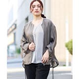 モカ(84) | 【大きいサイズ/2WAY】シアーライトブルゾン | eur3