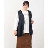 【大きいサイズ】シアーノースリーブフーディー | eur3 | 詳細画像1 