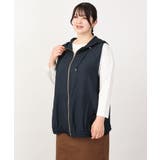 【大きいサイズ】シアーノースリーブフーディー | eur3 | 詳細画像4 