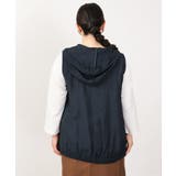 【大きいサイズ】シアーノースリーブフーディー | eur3 | 詳細画像6 