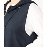 【大きいサイズ】シアーノースリーブフーディー | eur3 | 詳細画像9 