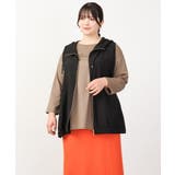 ブラック(94) | 【大きいサイズ】シアーノースリーブフーディー | eur3