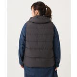【大きいサイズ】フーディー風ダウンベスト | eur3 | 詳細画像14 