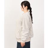 【大きいサイズ】ノーカラーギャザーブルゾン | eur3 | 詳細画像12 