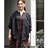 【大きいサイズ】ノーカラーギャザーブルゾン | eur3 | 詳細画像25 