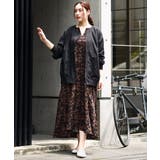 【大きいサイズ】ノーカラーギャザーブルゾン | eur3 | 詳細画像26 