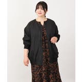 【大きいサイズ】ノーカラーギャザーブルゾン | eur3 | 詳細画像28 