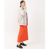 【大きいサイズ】ノーカラーギャザーブルゾン | eur3 | 詳細画像3 