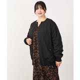 【大きいサイズ】ノーカラーギャザーブルゾン | eur3 | 詳細画像30 