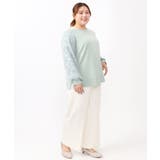 【大きいサイズ】コンビデザイントップス | eur3 | 詳細画像11 