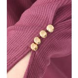 【大きいサイズ】リブジャージー袖ボタンカットソー | eur3 | 詳細画像10 