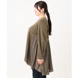 【大きいサイズ】バックサテンチュニック | eur3 | 詳細画像6 