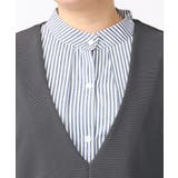 【大きいサイズ/soso×eur3】Vネックベスト | eur3 | 詳細画像6 