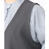 【大きいサイズ/soso×eur3】Vネックベスト | eur3 | 詳細画像7 