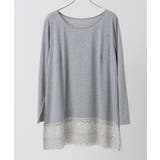 【大きいサイズ】裾レースプルオーバー | eur3 | 詳細画像15 