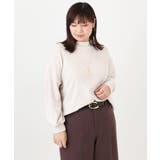 【大きいサイズ】なめらかフリースプチハイネック | eur3 | 詳細画像13 