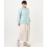 【大きいサイズ】なめらかフリースプチハイネック | eur3 | 詳細画像5 