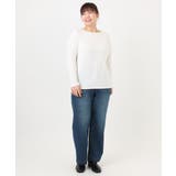 【大きいサイズ】Uネック長袖カットソー | eur3 | 詳細画像4 