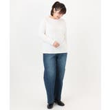 【大きいサイズ】Uネック長袖カットソー | eur3 | 詳細画像5 